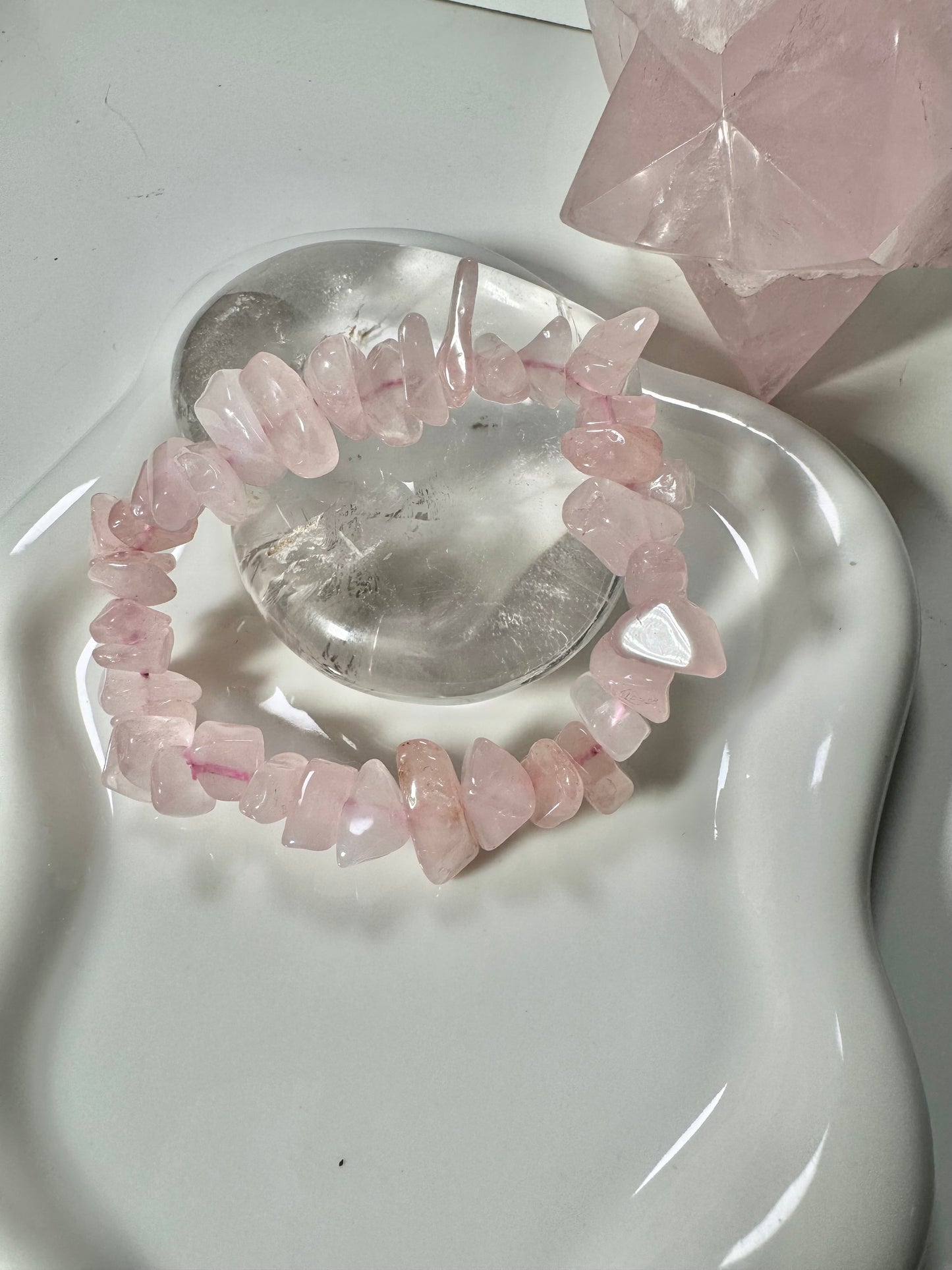 Chips Rose Quartz