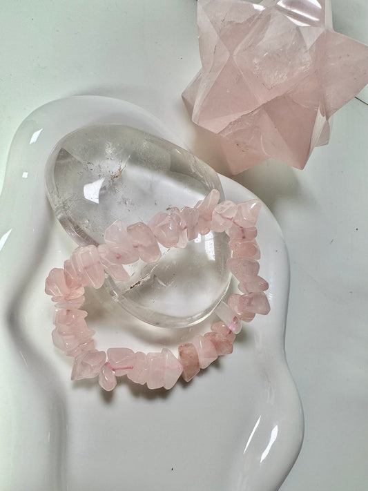 Chips Rose Quartz